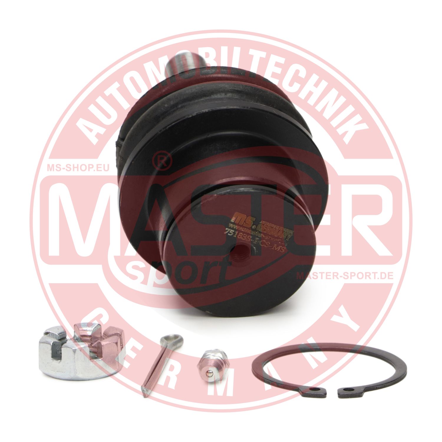 MASTER-SPORT GERMANY 75183S-PCS-MS Άρθρωση υποστήριξης μπροστινός άξονας for CHRYSLER LANCIA